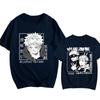Gojo Satoru Jujutsu Kaisen Anime Trend T-Shirt Cotton Graphic Tee Unisex Unisex Summer Streetwear