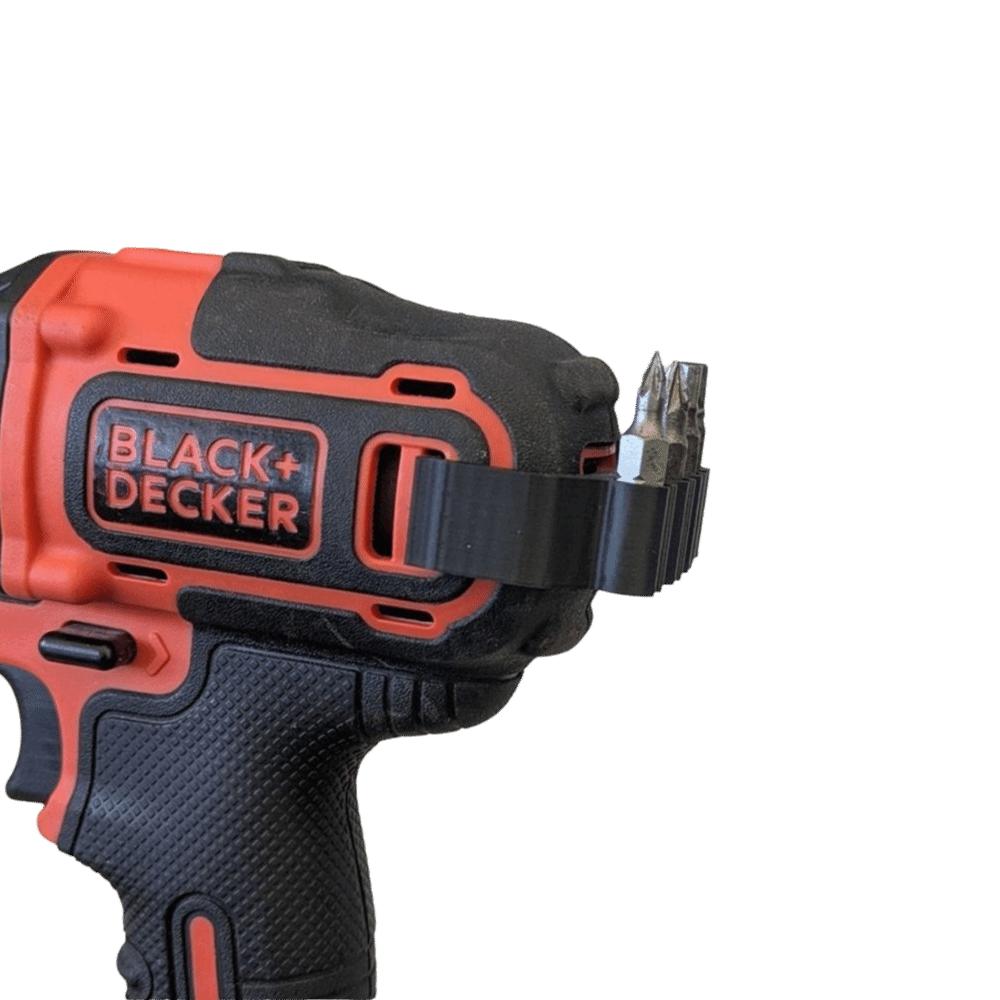 5pcs 3D Printed Electric Drill Screwdriver Bit Storage Rack  Daily Tool Organization