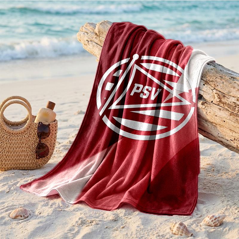 Telo Mare in Microfibra PSV Eindhoven FC Asciugatura Rapida Assorbente Grande per Spiaggia Nuoto Viaggio