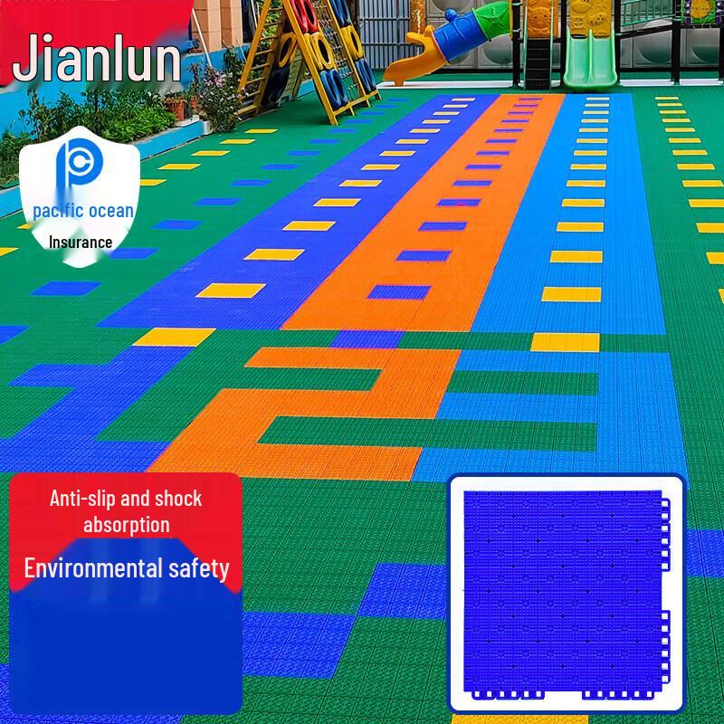 JEEANLEAN Suspended Interlocking Sports Flooring