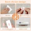 4 Pcs Magnetic Remote Control Holder Wall Mount Self Adhesive TV Remote Silicone Hook Household Strong Magnetic Storage Rack