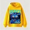 Children's Korean Wave Fashion Casual Tops KPop Demon Hunter Rumi Derpy Cartoon Girls Boy Hooded Sweatshirt War Kids Outfits Gif