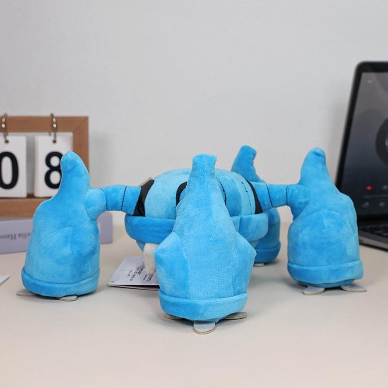 Pokémon Metagross Plüschtier mit Skelett und kurzem Plüschmaterial für Sammler