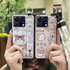 Back Cover Ring Phone Case For ZTE Blade V50 Vita Anti-dust Silicone Protective Fashion Design Durable Cute Wristband