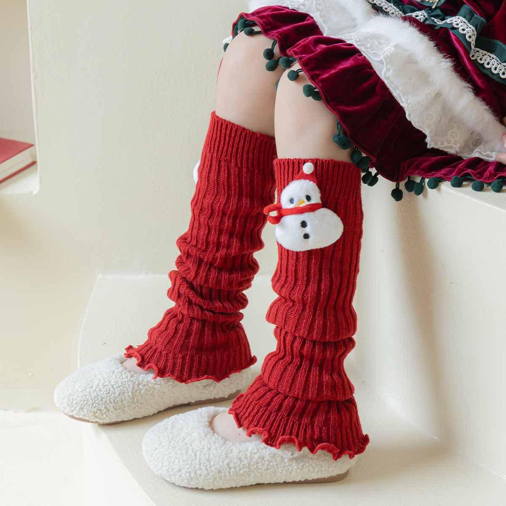 Children's Christmas Leg Warmers: 2025 New Styles for Little Girls