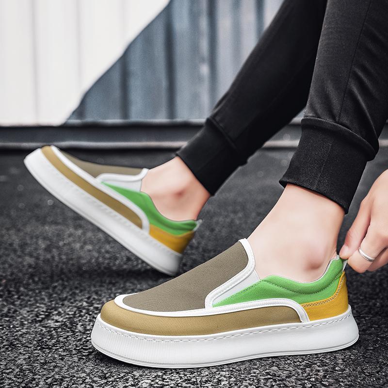 Trend Canvas Men’s Shoes Summer Comfortable Slip On Walking Sneakers Men Espadrilles Fisherman Shoes Male Fashion Men Loafers