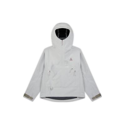 ACG Storm-FIT Solid Waterproof Windbreaker Half-Zip Hooded Jacket Women Jackets White DN3913-121