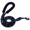 Pet supplies pvc reflective nylon round dog leash for medium and large dogs pet traction rope