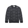 FW22 Pattern Printed Loose Casual Crew Neck Long Sleeve Sweatshirt Women Sweatshirt Black CF886-BK-BR