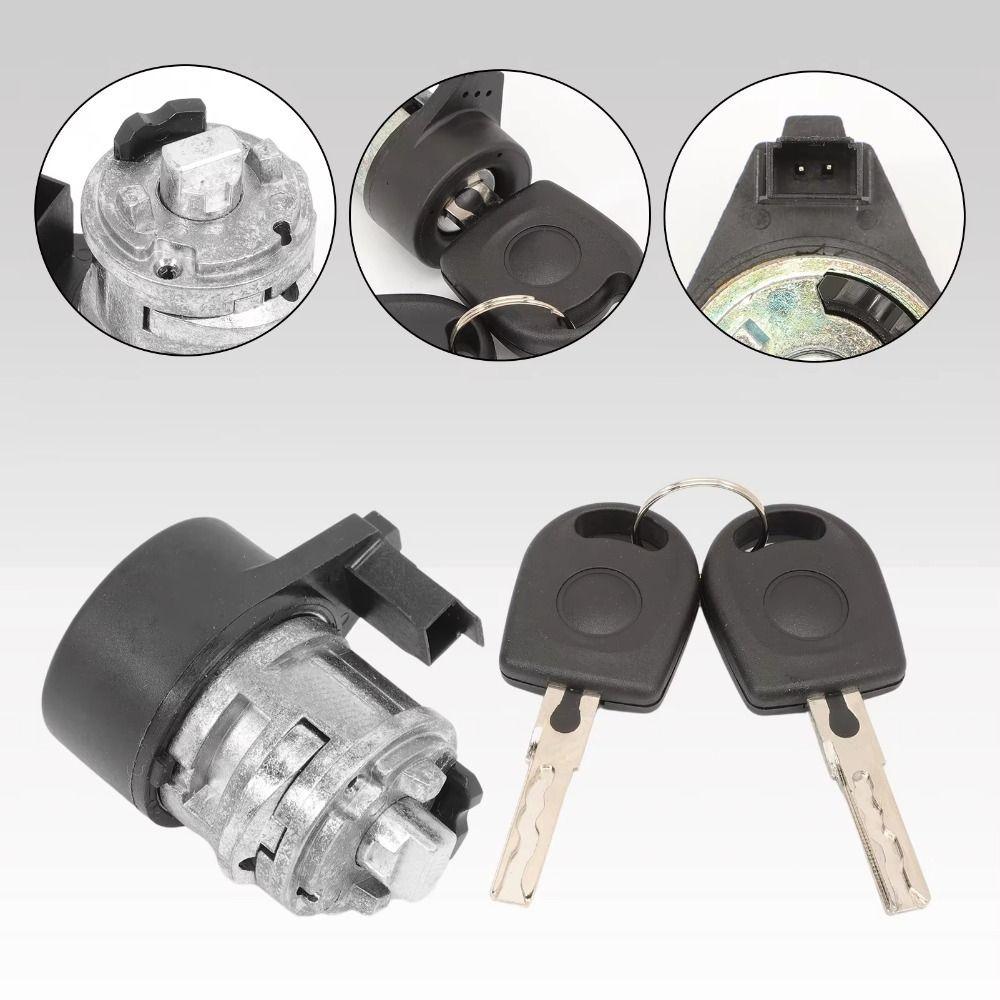 With Lock Key Key Switch 2 Key 5pin Finger Trigger key cylinder Switch Motorcycle Accessories