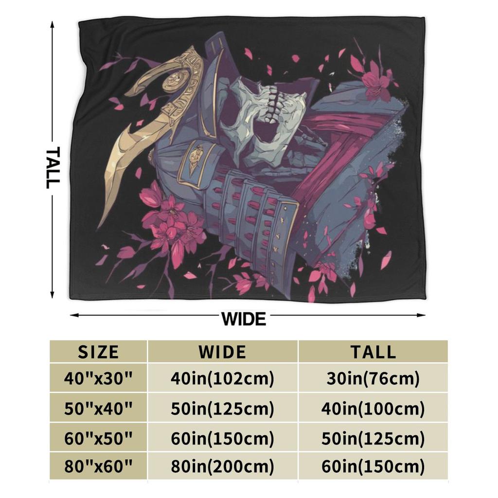 Spectral Ghost Samurai Art Custom Soft Gift An UltraSoft Micro Fleece Blanket