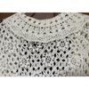 Used ALBA ROSA crochet lace gown cardigan