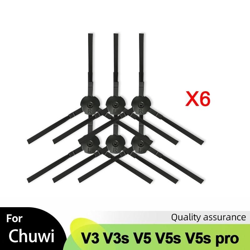 Für iLife Chuwi V3 V3s V5 V5s V5s pro V50 V55 x5 Roboter Staubsauger Teile Seitenbürste HEPA Filter Mopptuch Zubehör