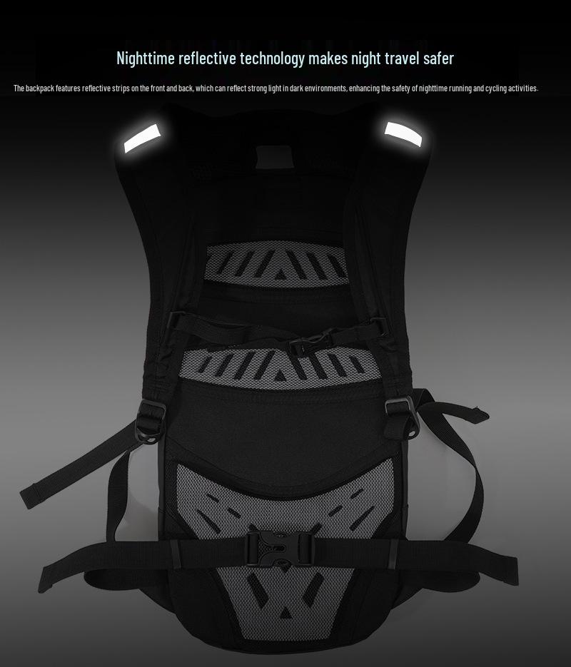 Water-Resistant Outdoor Backpack for Ski, Motorcycle, Riding, Hiking, Travel, Climbing, and Fitness