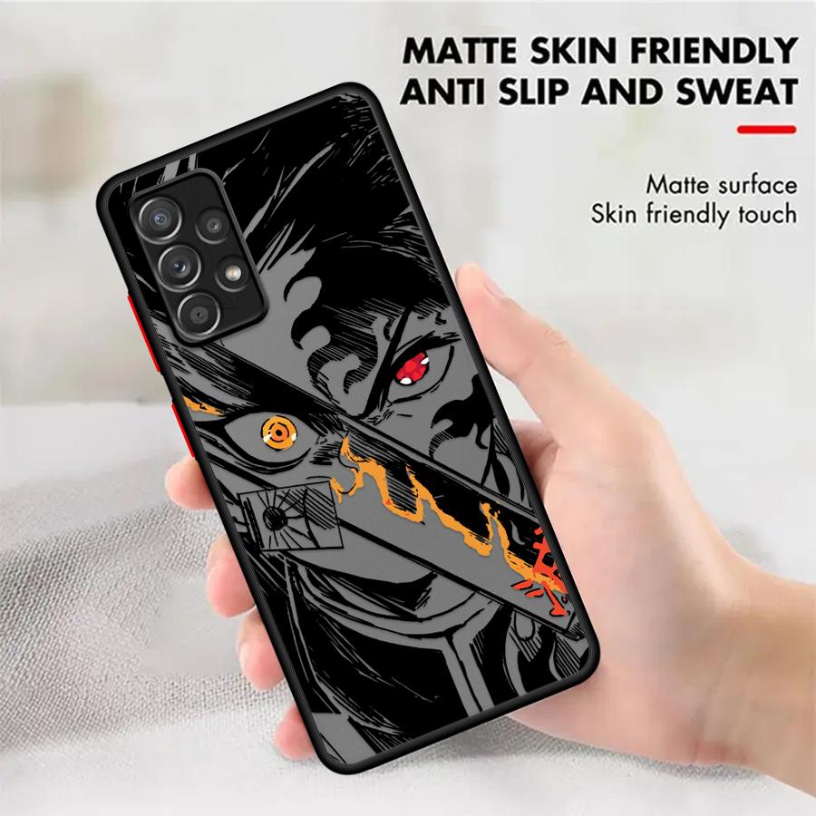 Hot D-emon Anime S-layer Case for Samsung Galaxy A52S A72 A54 A34 A36 A17 A52 A14 A23 A73 A33 A53 A16 A15 A56 A55 A35 Phone