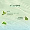 Biotique Basil & Parsley Body Wash 300ml, Revitalizing & Soothing Gel for All Skin Types, Natural Brightening Shower Cleanser