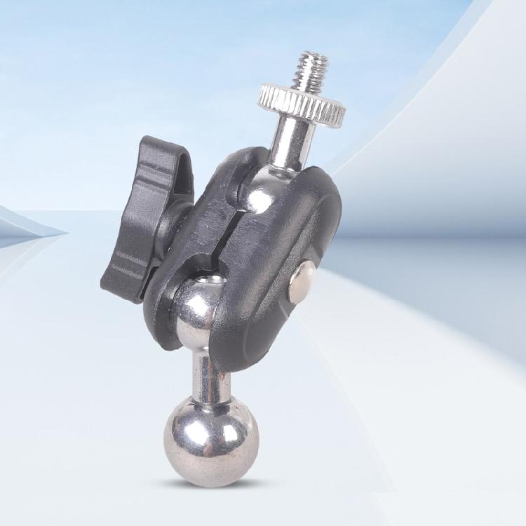 Angle Adjustable Ball Joint Mount 1/4 Inch Male Thread To 17mm Twirling Base For Webcams Tablets Stand Accessories