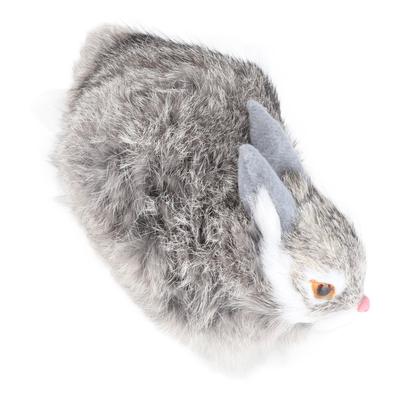 Realistisches Plüschkaninchen Hochsimuliertes Kaninchenhaar Robust Robust Weich Bequem Weit verbreitet Kaninchen