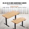 Electric Standing Desk Frame Adjustable 70-117 cm H Stand Workstation