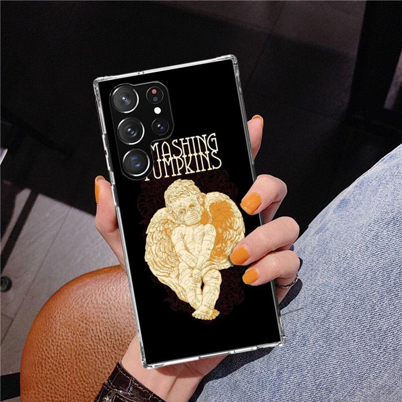 

Rock The Smashing Pumpkins Phone Case For Samsung Galaxy S24 S25 Edge S26 Ultra S23 S22 S21 Plus S20 FE + Personalized Print Cov Samsung S24 Plus