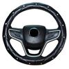 Rhinestone Inlaid Crown Steering Car Seat Belt Shoulder Protection Cover Automatic Transmission Handbrake Protection Cover