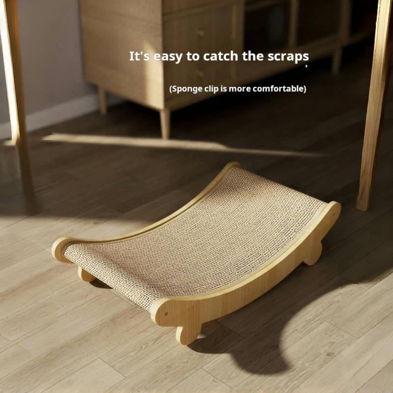 Durable Sisal Cat Scratching Board & Pad - Cozy Lounge Bed, Kitten Training Mat, Wear-Resistant Pet Grinding Toy with Sleep Spot