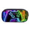 3D Cartoon Leder GamePad Federmäppchen Beste Schulsachen Geschenk für Jungen und Mädchen