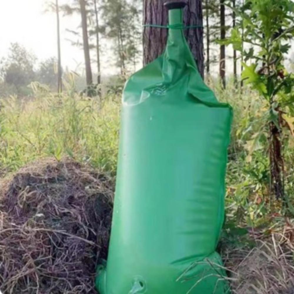 15/40L Trees Drip Irrigation Bag Reusable Water Supply Bag Plant Watering Pouch Outdoor Dripping