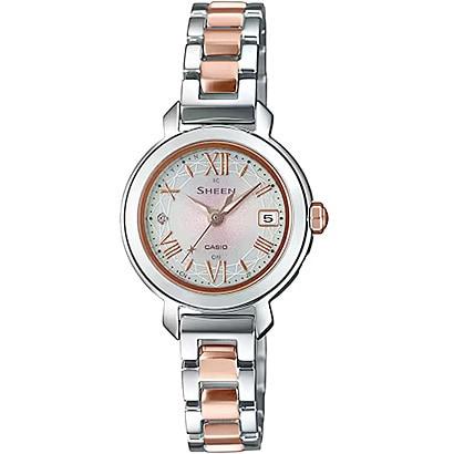 Casio SHEEN Series Unisex Solar Wrist Watch - Blue / Silver SHS-D300CGL-7BJF SHS-D400CGL-7AJF SHS-D400M-7AJF SHS-D400CGM-4AJF SHW-5300D-2AJF