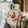 Phone Case: 2D Flat Design Suitable for iPhone 18, 17, 16, 15, 14, 13 Pro Film Protective Case, Couple Style, Heart Little Bear, Christmas and Hallowe