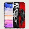 Angel Wings Devil Bad Phone Case For iPhone 17 Air 16 15 Plus 11 14 Pro Max 13 Mini 12 7 8 + SE Pattern Art Customized Cover 17