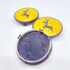 4PCS Donkey Logo Badge Car Wheel Center Caps 61mm Wheel Centre Cover Auto Rims Dust Cover Hubcaps Car Styling Accessories