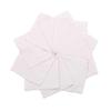50Pcs Soft Fabric Jewelry Cleaning Cloth Reusable Cleaning Polishing Cloth  Anti-Tarnish Tool