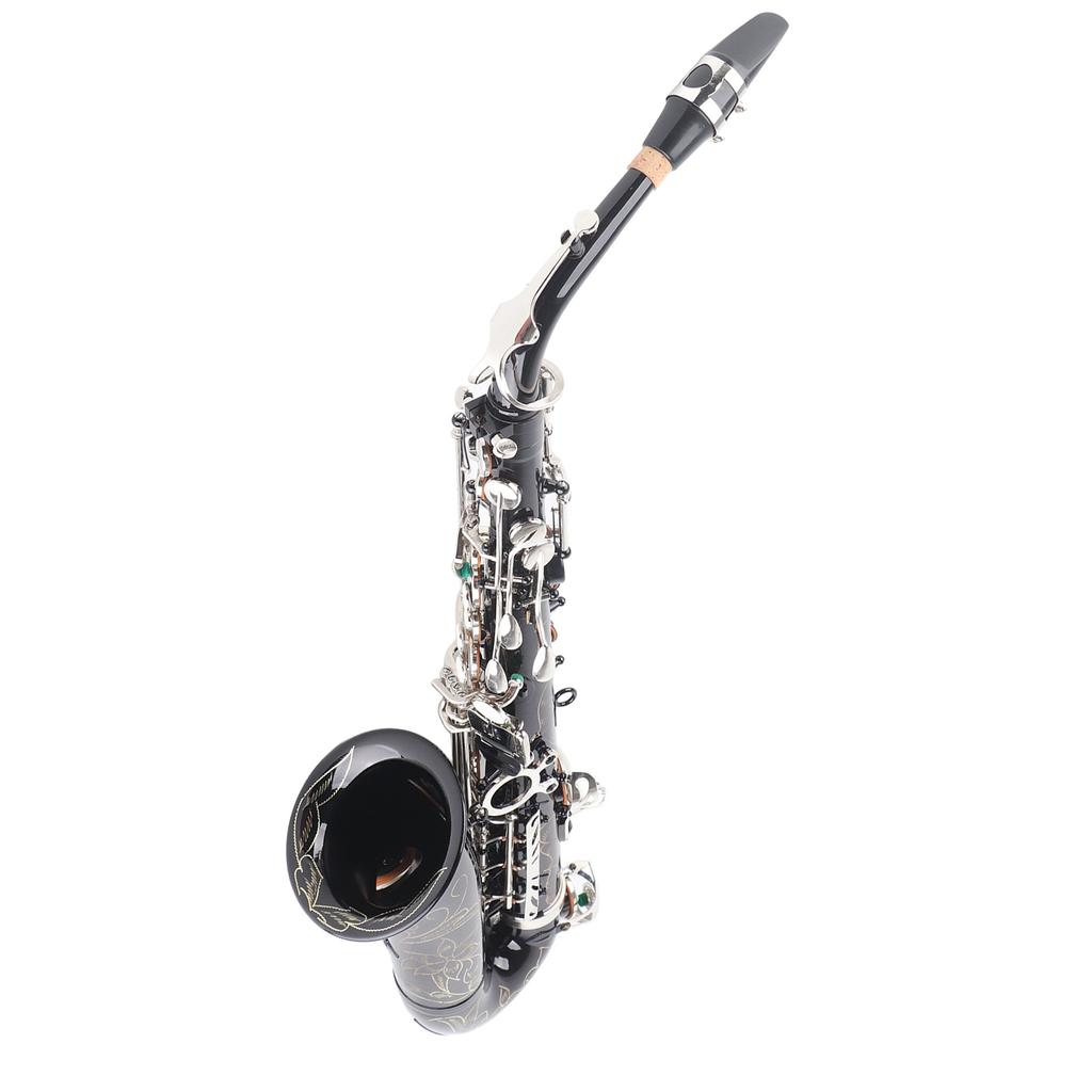 SLADE Mediant Saxophone E Flat Alto Saxophone with Accessories Black