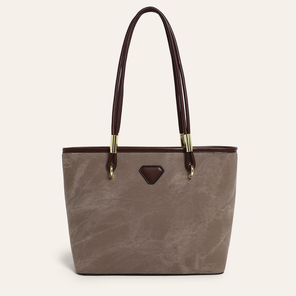 New fashionable women's tote bag trendy celebrity temperament commuter handbag shoulder bag casual large-capacity bag
