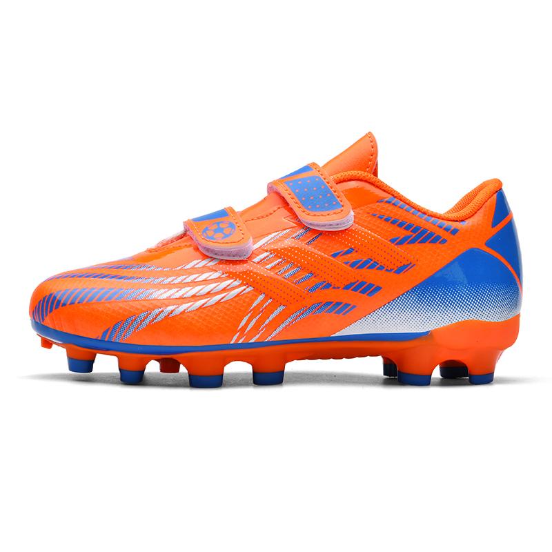 Children's soccer shoes Boys spike tf youth professional training shoes Boys girls primary school non-slip sports shoes