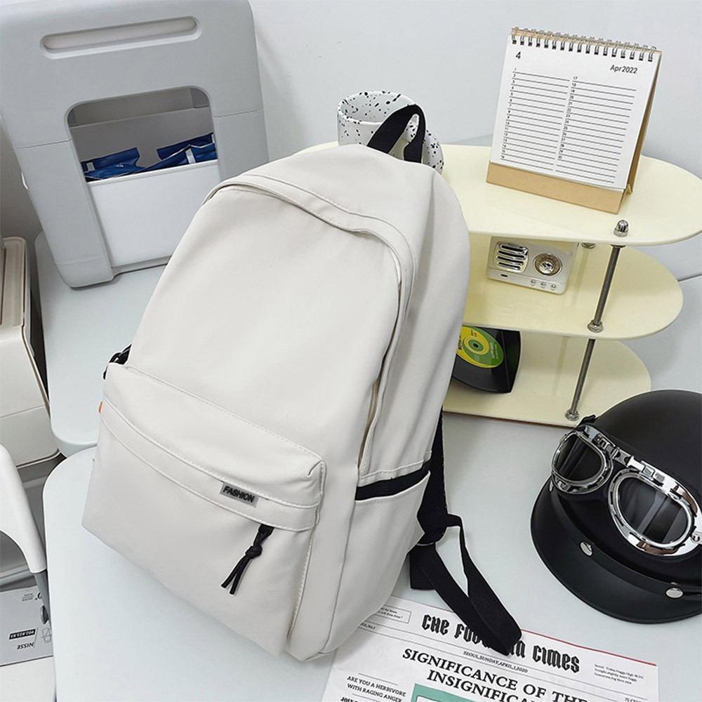 Kreativ Vattentät Tonåring Nylon Bokväska Ryggsäck med Stor Kapacitet Mode Studenter Skolväska Pojkar Flickor Reseryggsäck