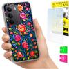 Etui Do Realme C75 / 14X 5G Obudowa Foto Case Plecki Kwiaty + Szkło 9H