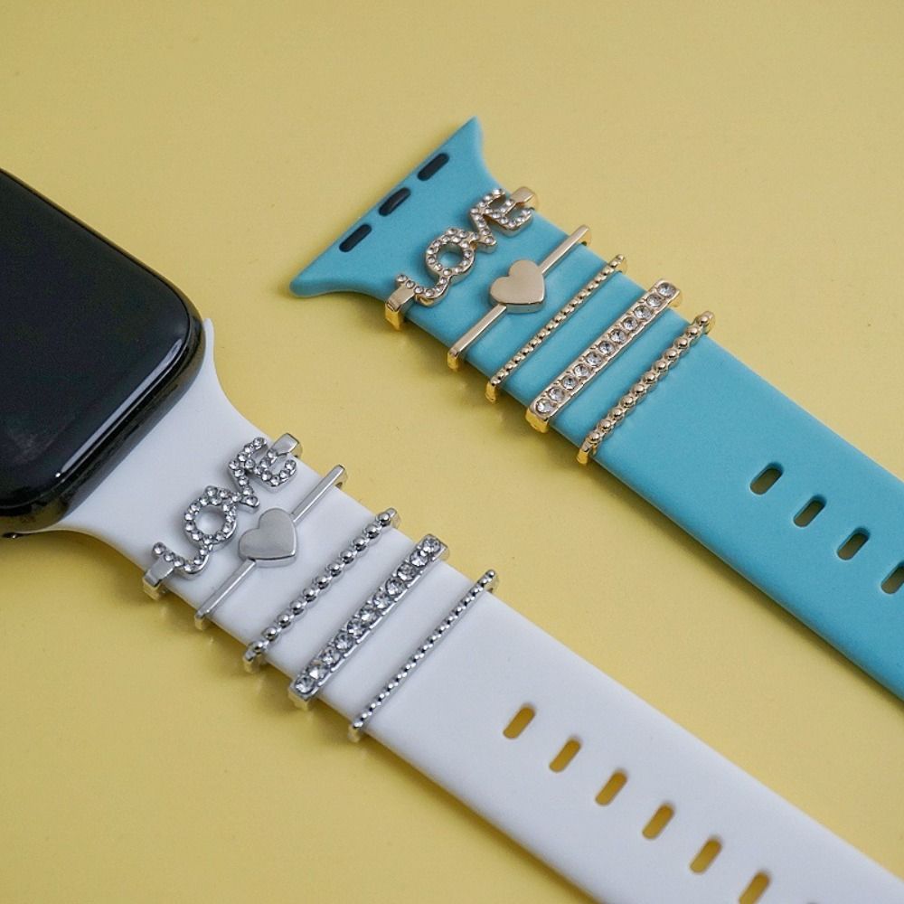 Metal Decorative Ring Brooch Decorative Nail Creative Watch Band Ornament  Strap Accessories