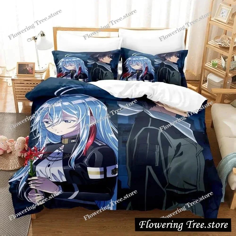 Anime 86 Eighty Six Bettwäsche Set Bettbezug Bettset Steppdeckenbezug Kissenbezug Bettdecke King Queen Größe Jungen Erwachsene Bettwäsche Set