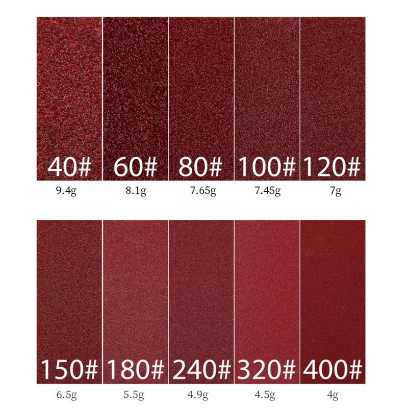 10/20/40 PCS 11Holes Mouse 40-2000 Grits Paper Detail Sanding Sander Sander PSM Triangular Sandpaper Detail Multi