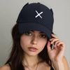 Vintage Embroidery Baseball Hat Horn Letter Sport Hat Adjustable Unisex Outdoor Sports Hat Idol Outfit