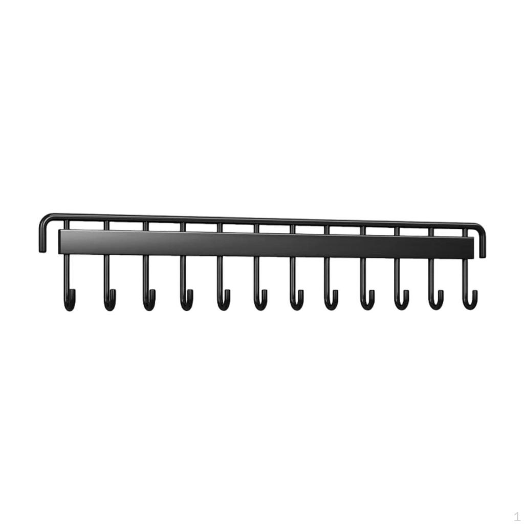 Wall Mounted Badminton Racquet Rack Hanging Hook Large Capacity Sturdy Tennis Racket Holder