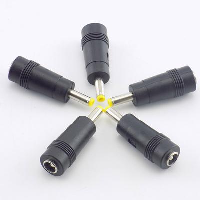5 pezzi Spina di alimentazione AC DC 5.5x2.1mm a 4.0x1.7mm Connettore Femmina a Maschio Cavo Audio Convertitore per Laptop