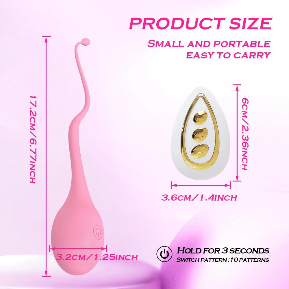 Remote Control Vaginal Vibrator for Women Nipple Clitoris Stimulator Wear Vibrating G-Spot Love Egg Massager Sex Toys for Adults