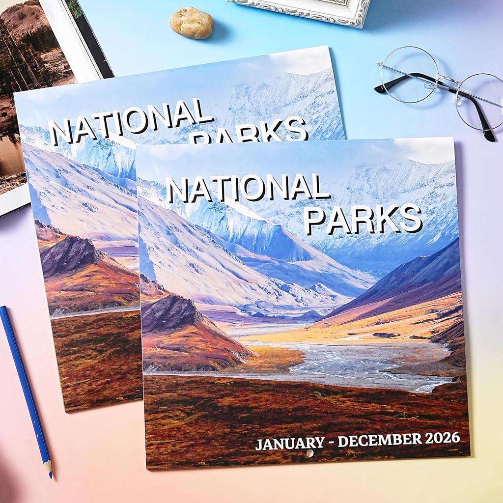 2026 Calendar, 2026 Monthly Square Wall Calendar with Thick Paper, January 2026 - December 2026, 12" x 24" (Open), 2026 Wall Calendar