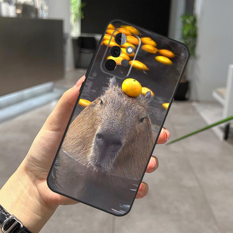 Zwierzęca Śmieszna Kapibara Etui Dla Samsung Galaxy A32 A12 A22 A52 A35 A26 A16 A05 A55 A15 A54 A34 A14 A56 A36 A13 A53