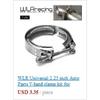 WLR - V Band Exhaust Clamp 2.5 inch 3 inch  63mm 76mm Exhaust Male And Female Flange Vband Clamp V-Band Muffler Clamp