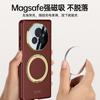 Magnetic Snap-on Case Honor Magic V3 With Rotating Hinge Stand Shockproof TPU Cover In Clear Privacy Colors