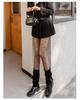 Velvet Warm Polka Dot Pantyhose with Double Layer & Replaceable T-Crotch